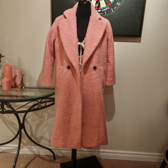 PAUL SMITH Bouclé Cocoon Coat 0440 - Picture 13 of 15